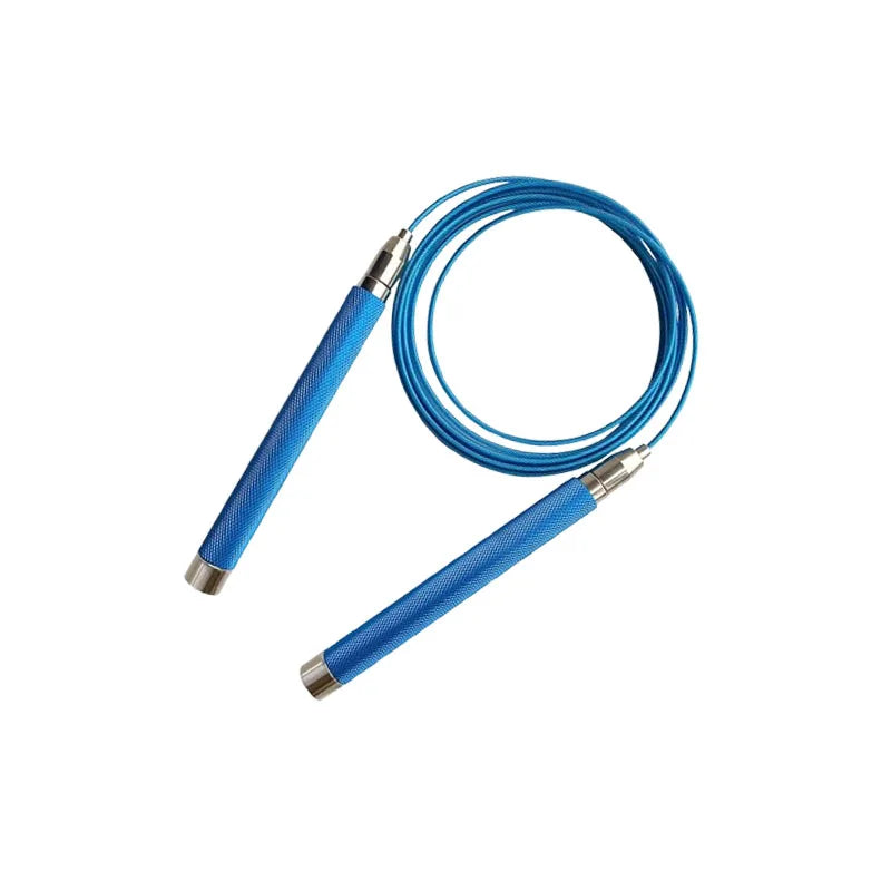 NQ SPORTS Skipping Pvc for Jumping Adjustable Length Durable Fitness Raw Material Sweatband Weighted Steel Cable Skipping Rope