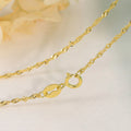 CANNER 925 Sterling Silver 40cm/45cm Wavy Chain for Women Men Minimalist Water Wave Chain DIY Necklace Jewelry Wholesale