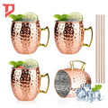Sublimation  Copper Plated Stainless Steel Mug Copper-plated Cup Stainless Steel Moscow Mule Mug
