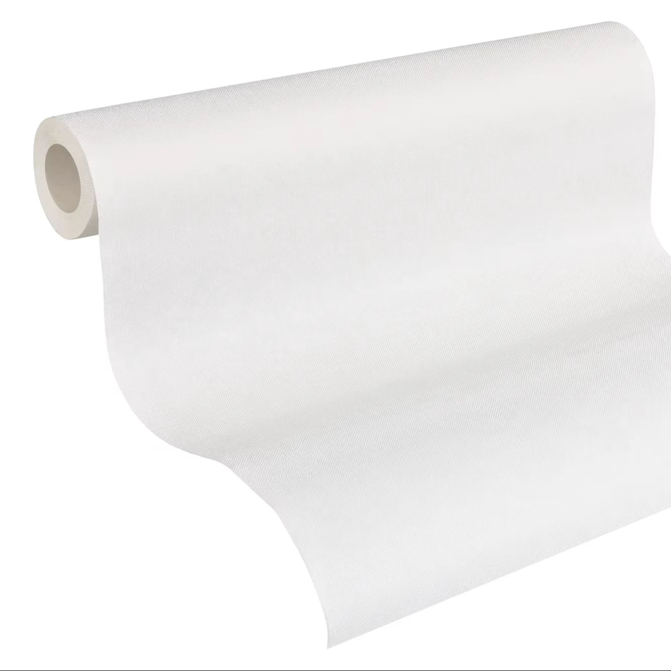 Modern Kitchen Hotel Use Coatable Non Woven Vinyl Wallpaper Rolls Paintable White Highly Wash-Resistant Germany Made 1005x053m
