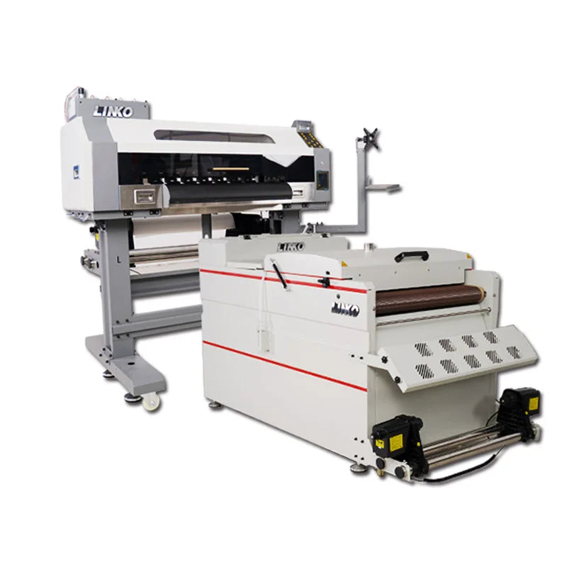 LINKO Semi-Automatic A2 DTF Printer High-Speed Multicolor With 600mm Print Dimension and Long Service Life for High-Volume Use MegaBDM
