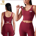 2026 Women Hot Selling Beautiful Back Sujetador Deportivo Female High Strength Shockproof Running Sports Vest Yoga Bra