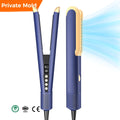 Salon Hair Dryer Straightening Flat Iron Plancha Para Cabello 2 in 1 High Speed Straightener with Negative Ion Hot Air Styler MegaBDM