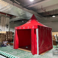 Clear Marquees and Permanent Outdoor Restaurant Tent Frame for Wedding Parties Business Events and Exhibitions for Outdoor Use