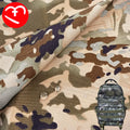 500D 100% Nylon Cordura Ink Pattern Desert Camouflage Fabric Waterproof Ripstop Oxford Fabric for Bags Sportswear Tents Fabric