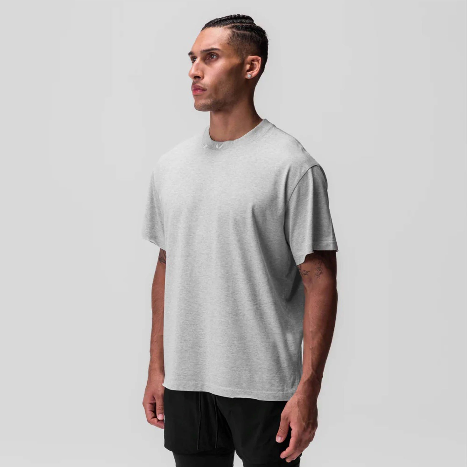 Men's Performance T-Shirt 100% Cotton for Workout Gym Training Moisture-Wicking Quick-Dry Short Sleeve Athletic