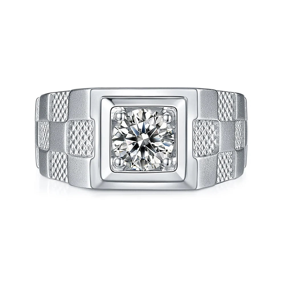 2.0CT Moissanite Engagement Ring 925 Sterling Silver VVS Fine Jewelry for Women Supplier's Luxury Collection