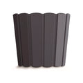 BOARDEE BASIC 0.8L. flower pot dimensions (mm) 120x120x109 Anthracite color