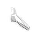 2025 Italian AISI430 Steel Vibro Polished Eco-Friendly Spaghetti Tong Set HORECA Kitchen Utensil Serving Ravioli Pasta Pizzeria
