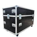 X-Bason Aluminum Flight Case Model XBS2003 26x29x27cm Double Security Locks Waterproof Shockproof Foldable Square 3-Year