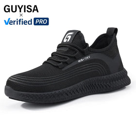 GUYISA New Style Sports Series Safety Shoes Anti-Puncture Rubber Outsole Non-slip SRC