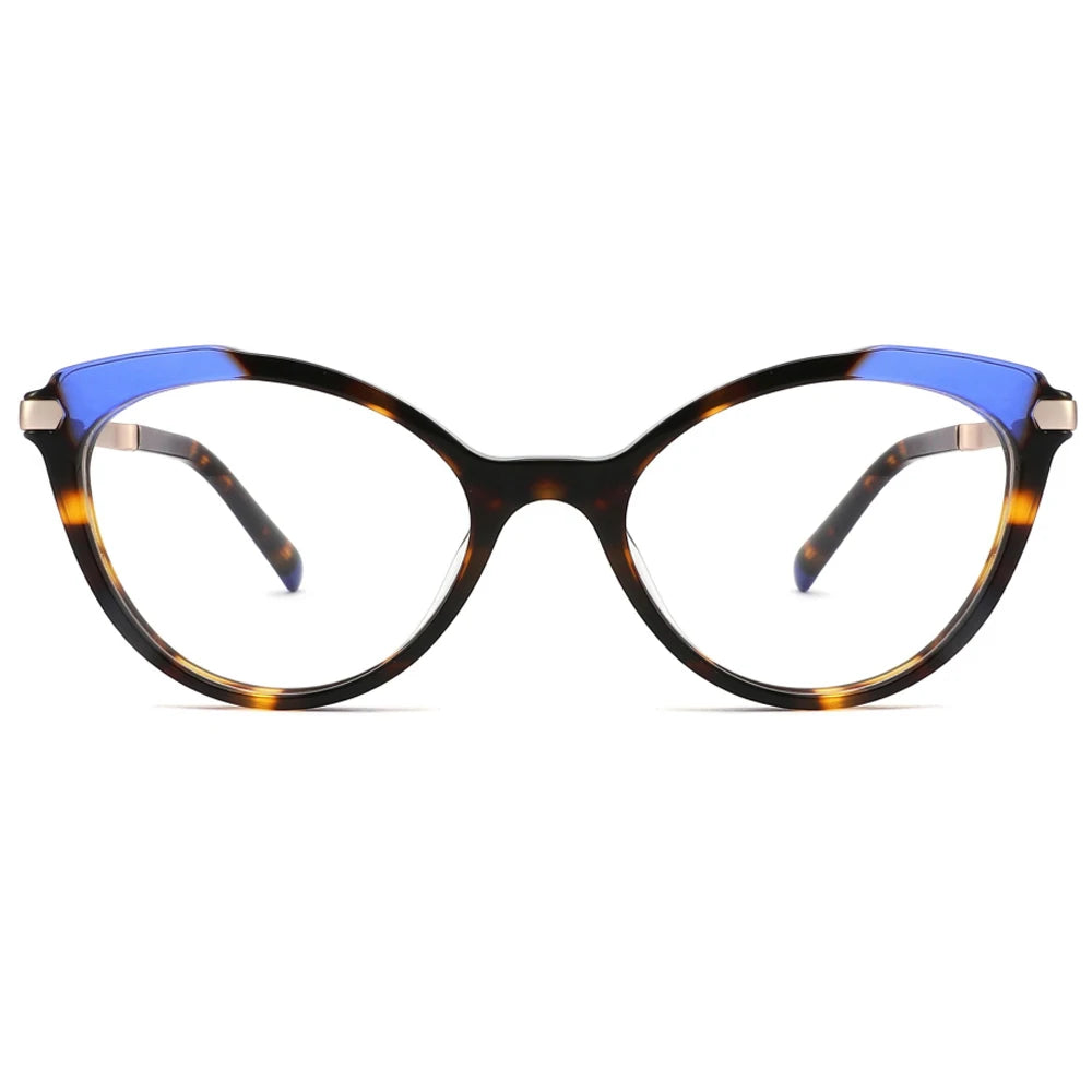 FEROCE New Colorful Acetate Spectacles Designer Transparent Optical Eye Glasses Eyeglasses Frames