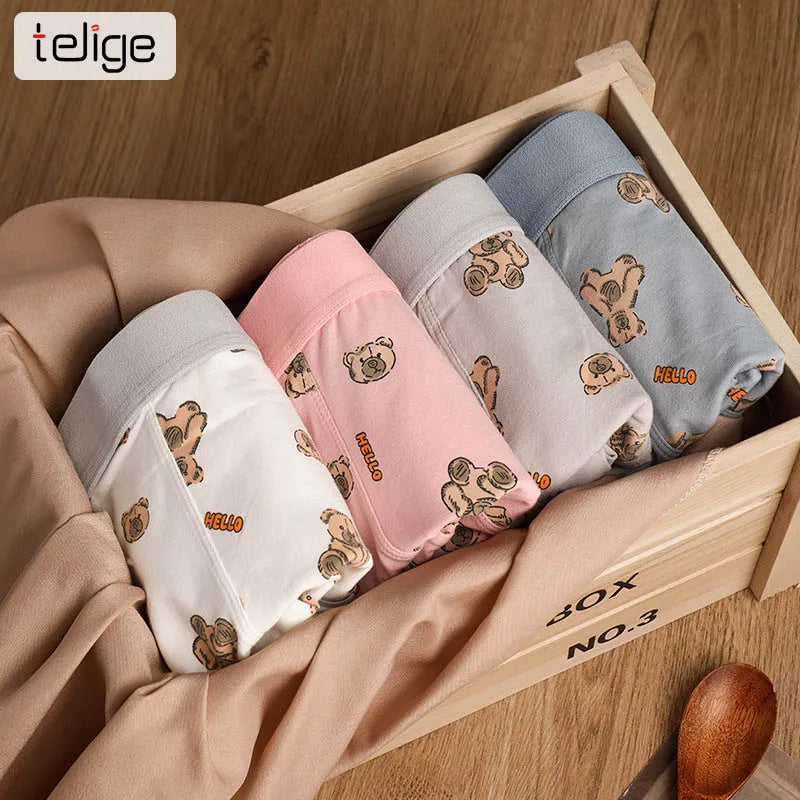 Factory Wholesale High Quality Cotton Men's Cotton Fabric Material Underwear Trendy Home Thin Boxer Shorts for Adults