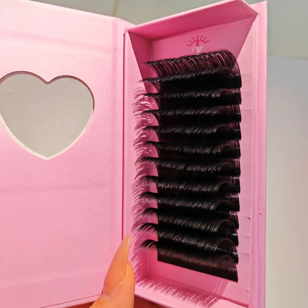False Eyelash Extensions ultra Thin Band Eyelash-extension-trays London Lash Korean Pbt Velvet Eyelash Extensions