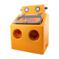 Boasta Wet Dry Sandblasting Cabinet with Foot Pedal 8W LED Light 110/220V for Jewelry Frosted Metal Glass Polishing Equipment
