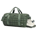 Puffer Quilted Fluffy Fashion Zipper Closure Large Capacity Unisex Travel Gym Sports Duffel Bag Lightweight Tote