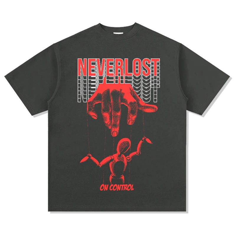 Charming Wholesale logo DTG t Shirts Heavyweight 100% Cotton Men Boxy Screen Print Street Wear t Shirt for Men