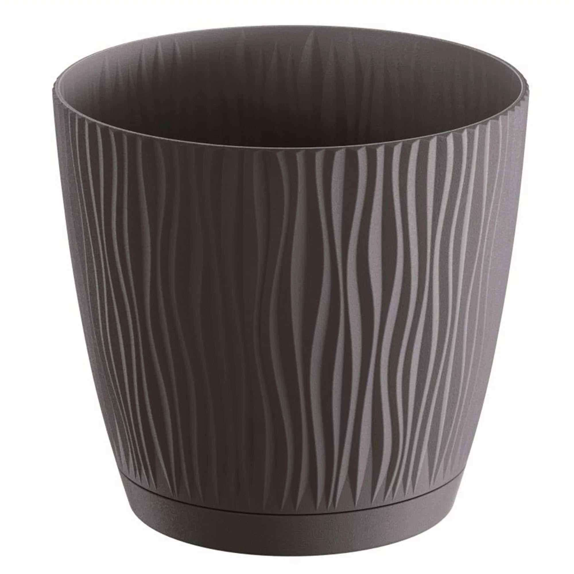 SANDY P 1L. flower pot dimensions (mm) 129x129x120 Anthracite color