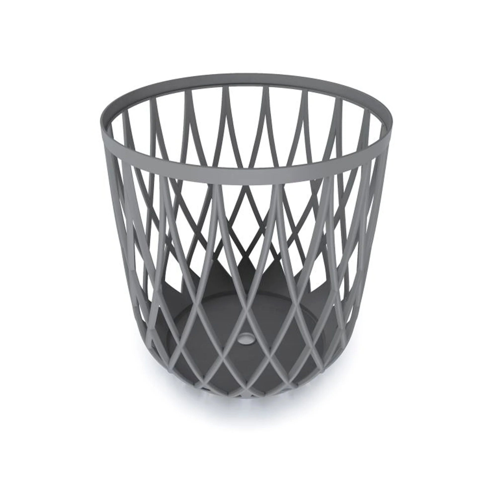 Prosperplast Uniqubo 35L Multifunctional Plastic Basket in Stone Grey Color 39 (length) x 39 (width) x 40 (height) cm