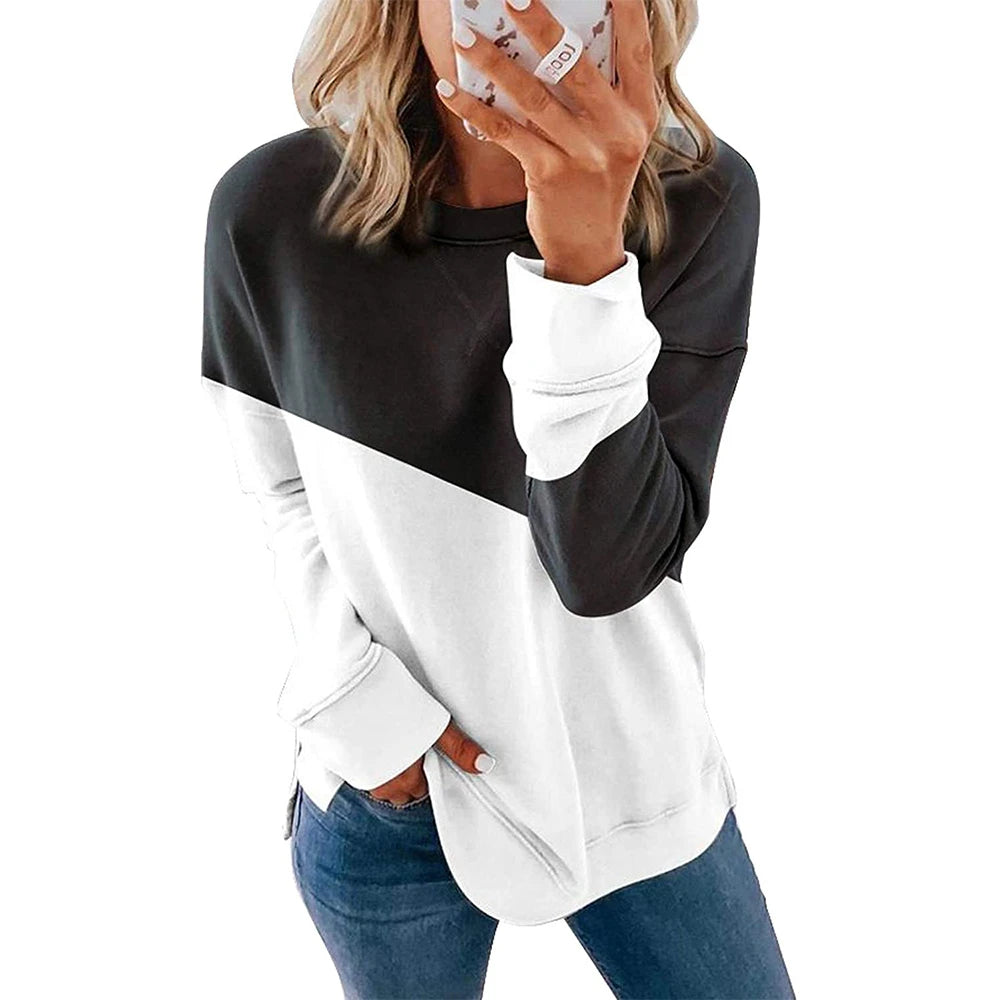 Custom Long Sleeve Women Sports Sweatshirts Women Fleece Crew Neck Sweatshirts Wholesale Rate OEM Breathable Cheap Price