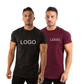 Plain Gym Tee Shirt Men Training Wear Gym Short Sleeve Running Fit Fitness Sportswear Gym Wear Mens t Shirts