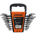 KSEIBI High Quality Double Open End Spanner Wrench 6x7mm for Tightening and Loosening of Rotary Fasteners