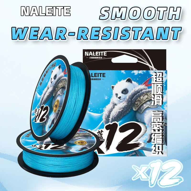 PE Braided Wire Fishing Line Super Strong Sea & Lake Fishing 12x 200m High Strength Polyethylene Floating Line