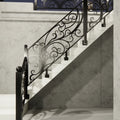 Modern Wrought Iron Staircase Railing Stylish Safe Durable Design Vietnam Homes Villas Commercial Buildings Total Solution TTD 1