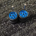 Injection Plastic Moulds 1:64 Mini Toy Car Model 1/64 Alloy Car Wheels 10.7/11.2/12.8mm Rubber Mold Tires Offroad Wheel MegaBDM