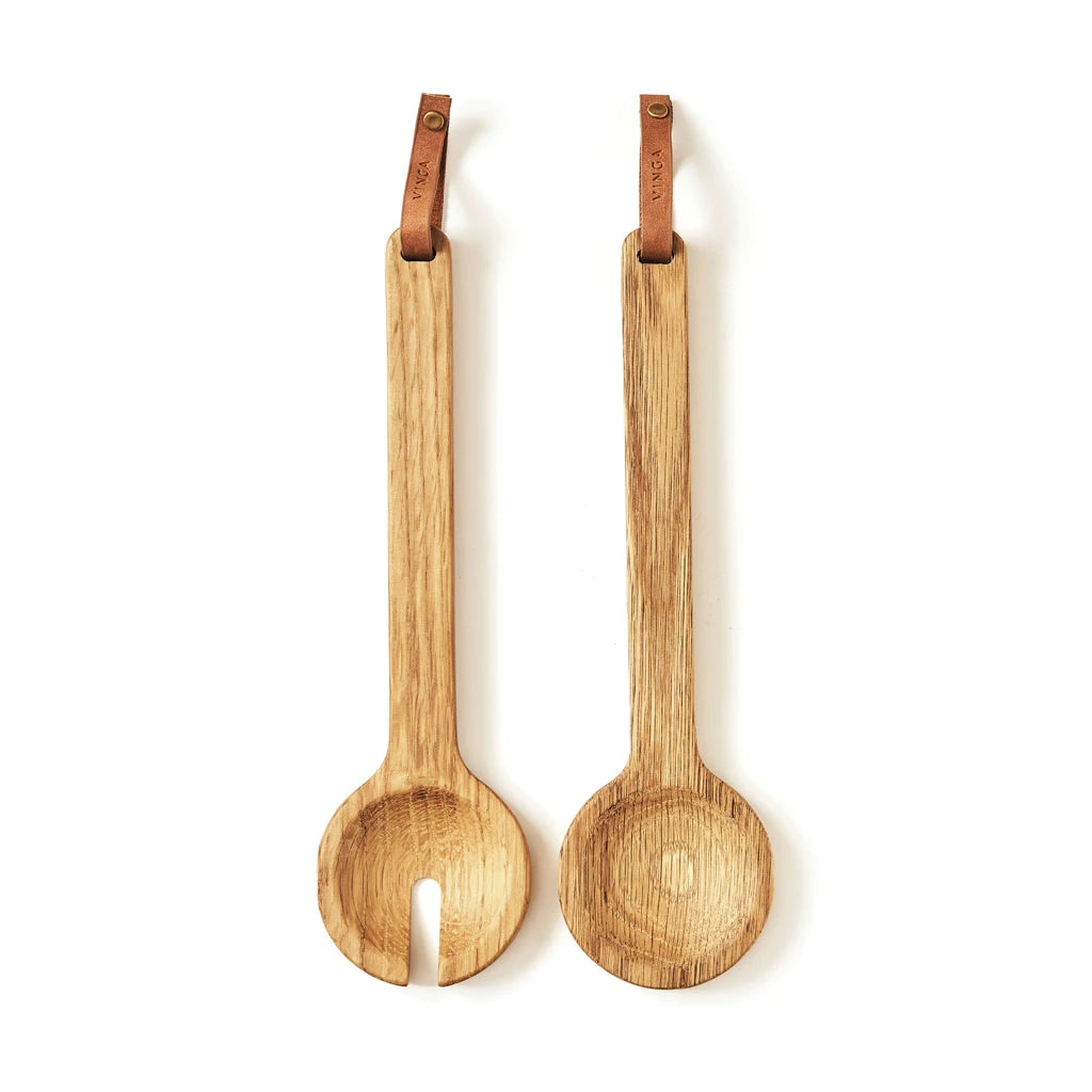 Alcamo Promotional Wooden Utensils Premium Cutlery Set