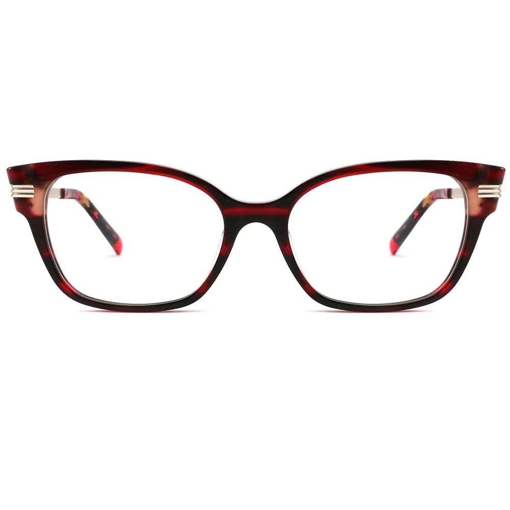 FEROCE Acetate Designer Eyeglasses Optical for  Woman Classic Glasses Eyewear Spectacle Frames