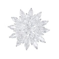 Wholesale Rhinestone Crystal Floral Wedding Brooch for Women Bridal Gift & Party Occasion Zinc Alloy Brooch Pins