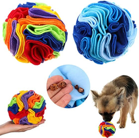 Sniff Foraging Mat Doggy Pet Dogs Snuffle Treat Food Ball Dispenser for Dogs Stress Relief
