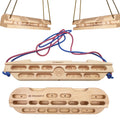 Customized Home Indoor Wooden Climbing Board Training Finger Strength Wooden Climbing Fingerboard