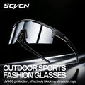Scvcn OUTDOOR SPORTS FASHION GLASSES HOLLOW AIR GUIDE DESIGN MegaBDM