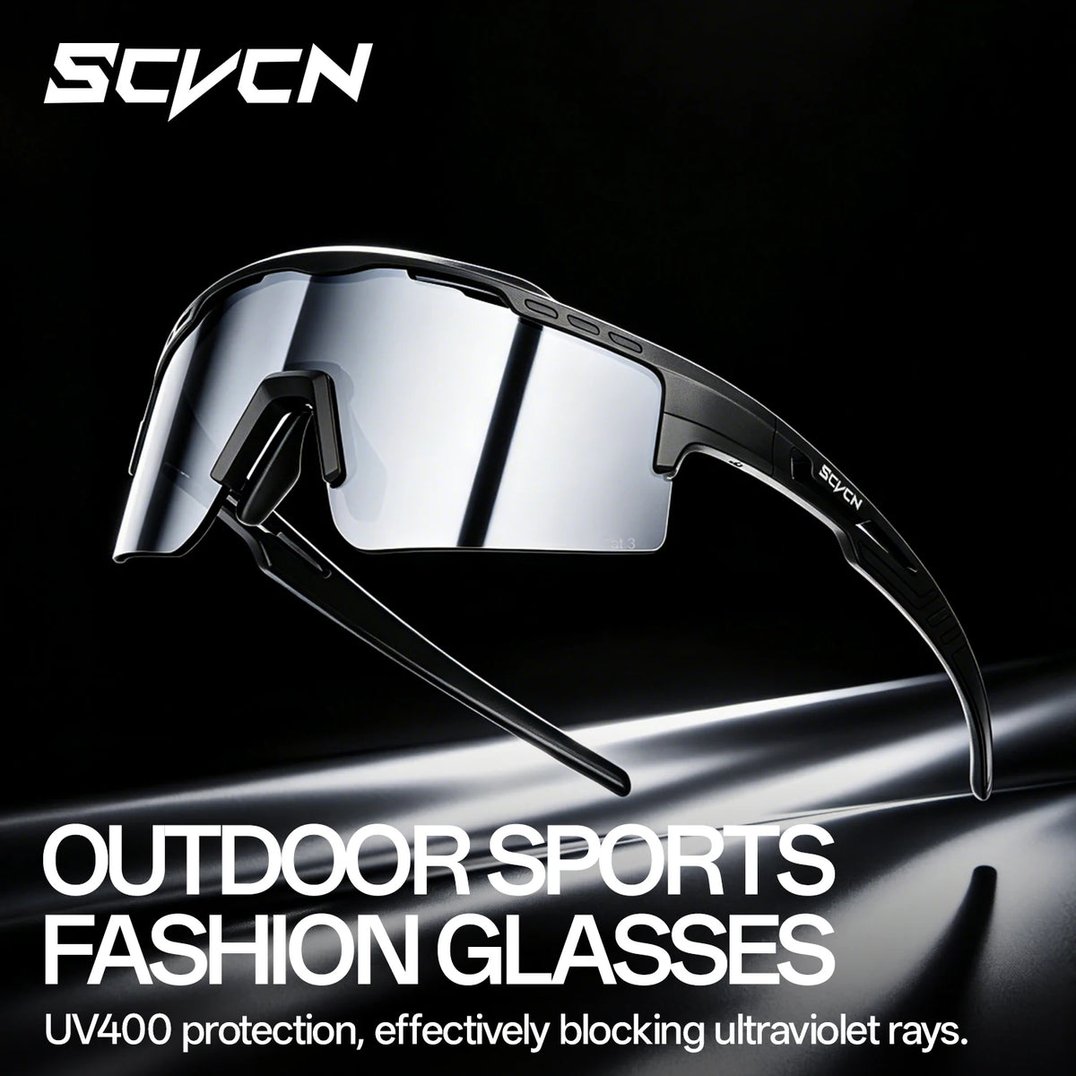 Scvcn OUTDOOR SPORTS FASHION GLASSES HOLLOW AIR GUIDE DESIGN MegaBDM