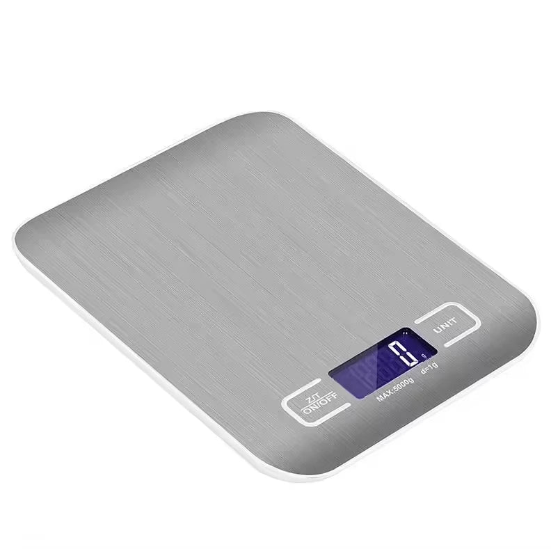 Hot Sell High Accuracy Max 5000g Food Smart Kitchen Scale Food Scale Digital Kitchen Scale with Battery