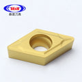 DCMT070204 Indexable Turning Inserts Tungsten Carbide Hard Metal Cutter for 4140 Steel With SM Chip Breaker