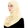 Amira Pull on Hijab Under Scarf Bone Bonnet Ninja Hijab Islamic Neck Cover Muslim Headscarf Women Scarves