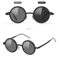 2025 Fashion Speed Dimming Round Diriving Sun Glasses UV400 Nd Filter Rotary Adjustable Polarized Sunglasses for Men Women