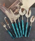 Quality 304 Stainless Steel Camping Cutlery Set Unique Colorful Dinnerware with Quality Assurance