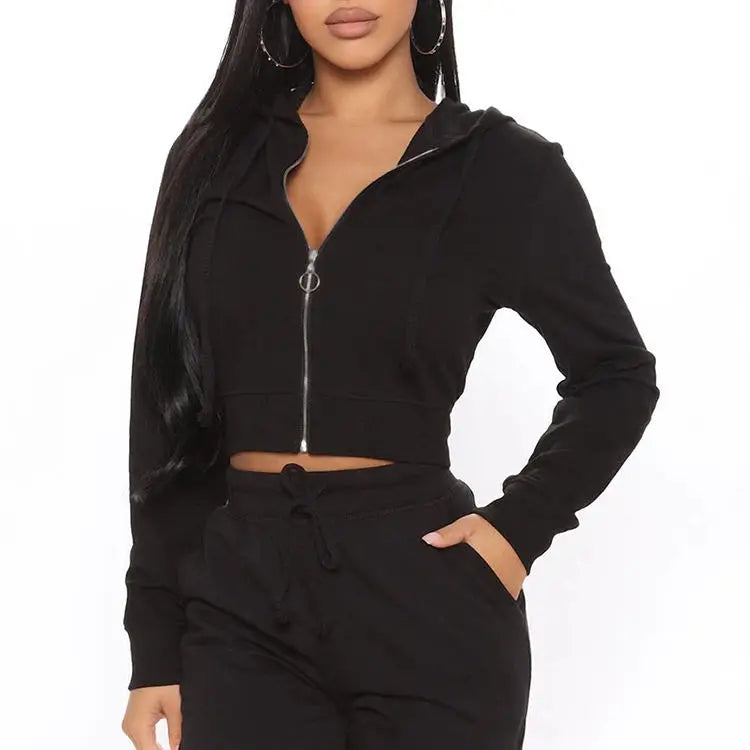 Custom Logo Hoodies and Sweat Pants Jogger Set Womanwomen Tracksuit 2 Two Piece Set Sweatpants and Hoodie Setwomen Hoodies