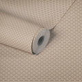 Germany Made Modern Beige Gold Glitter Damask Non Woven Vinyl Wallpaper Rolls Sound-Absorbing for Babies & Kids 1005 X 053 m