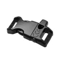 5/8 Inch Plastic Side Release Emergency Survival Utility Buckles & Whistle Buckles for Paracord Bracelet
