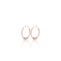 925 Sterling Silver Fine Hoop Earrings 1.8 cm Bulk Product Turkey Origin