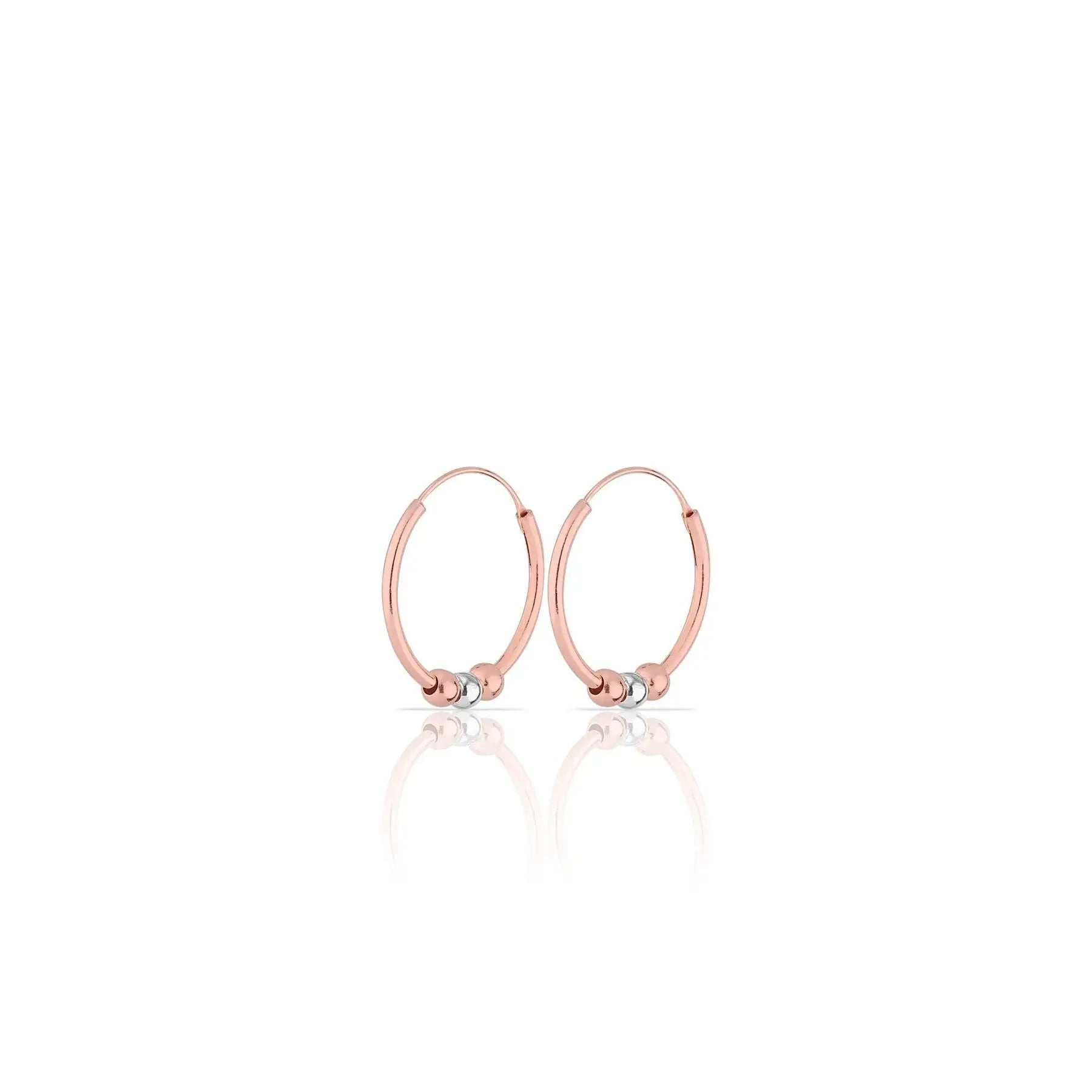 925 Sterling Silver Fine Hoop Earrings 1.8 cm Bulk Product Turkey Origin