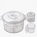 KT Series Magnetic Polishing Barrel Plastic Drum for Jewelry Magnetic Tumbler Machine KT 90 100 130 185 205 280 360