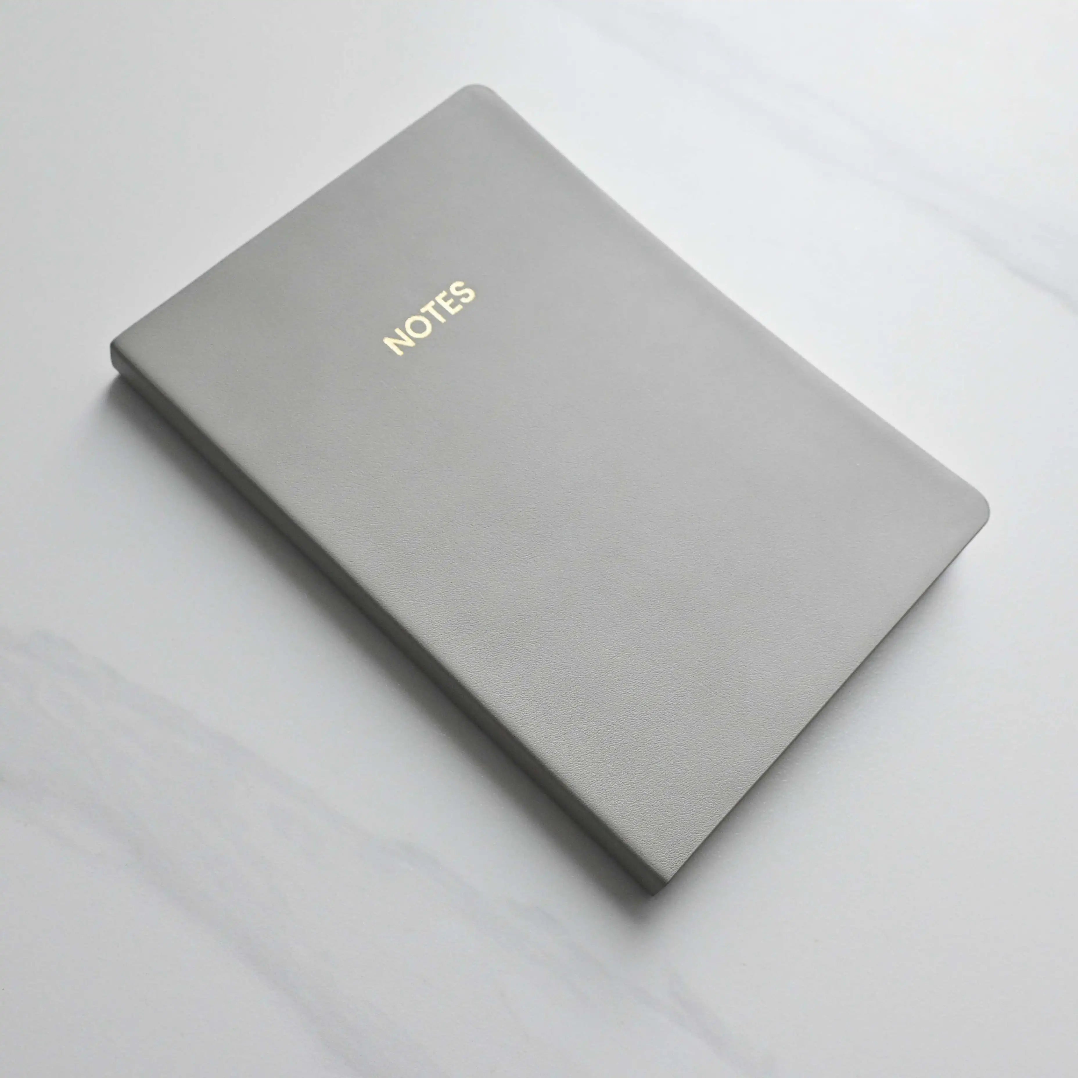 Personalized PU Leather Journal DIN A5 192 Pages Elegant Soft Cover Printed with Bookmark