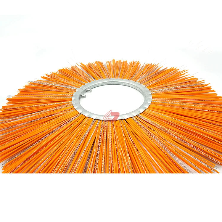 240x750mm Zoomlion Power Electric Wafer Street Road Snow Broom Sweeper Roller Machine Brushes Truck for Sale