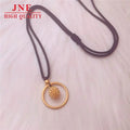 Gold Durian Simple Bracelet Braid Rope Halter Internet Celebrity Same Brass Gold-plated Fruit Pendant Fashion Ornament